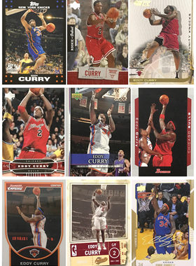 【iR】NBA球星卡 Topps UD 埃迪 库里 Eddy Curry 新秀 限量 特卡