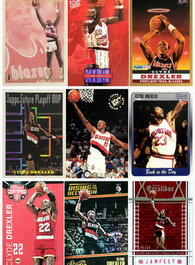 【iR】NBA球星卡 Panini Topps 德雷克斯勒 Clyde Drexler 普特卡