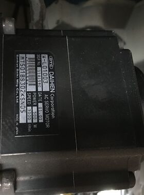 W-L01003电机 DAIHEN马达MT501BS302KSN05 机器人马达