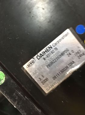 OTC电机W-X01807B 机器人电机 P80B22350HBPDG 现货DAIHEN 询价