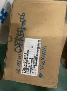 全新安川伺服电机SGMJV-02A3A21