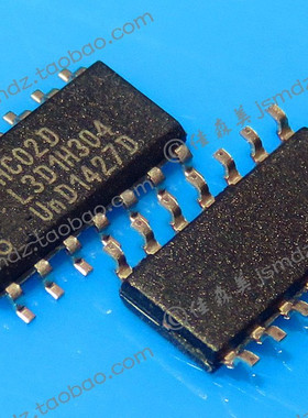 实体店 74HC02D SN74HC02D 贴片 SOP全新原装 SOP3.9mm