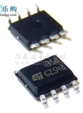 LM358 LM358DT SOP8 贴片 ST 运算放大器 功放IC 芯片 原装进口