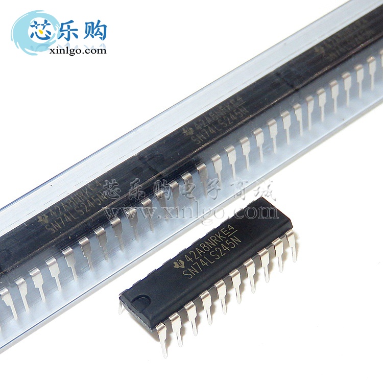 SN74LS245N 74LS245 DIP-20 直插 TI 双向八总线收发器 原装进口