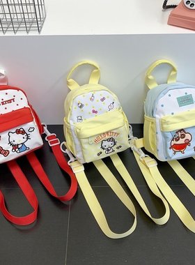 Hellokt猫双肩包小型包少女凯帝猫儿童包迷你2025新款个性潮背包