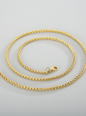 Men golden chains necklace stainless steel rapper hiphop new