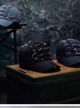 men ripped cap denim fashion rapper hiphop snapback blue2024