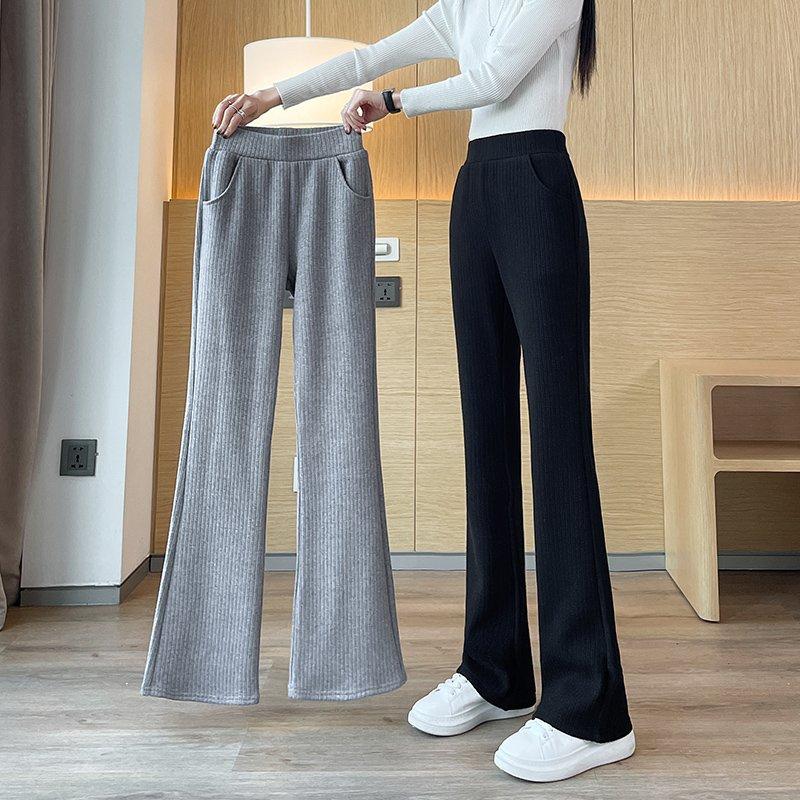 women fashion long pants spring flared trousers bell bottoms