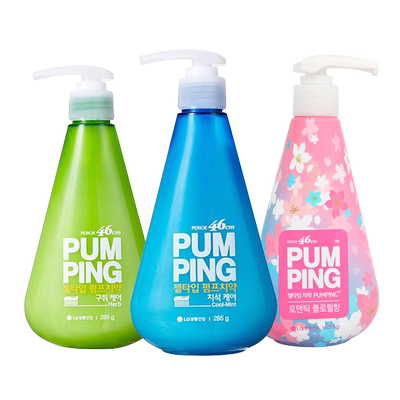 韩国倍瑞傲按压式液体牙膏正品