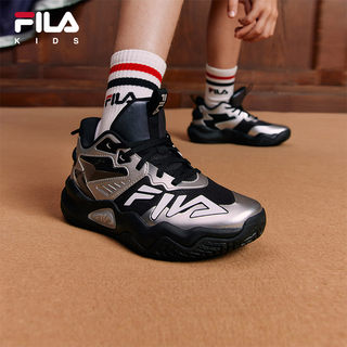 FILA KIDS斐乐童鞋儿童篮球鞋夏款男大童室内室外场上风暴运动鞋