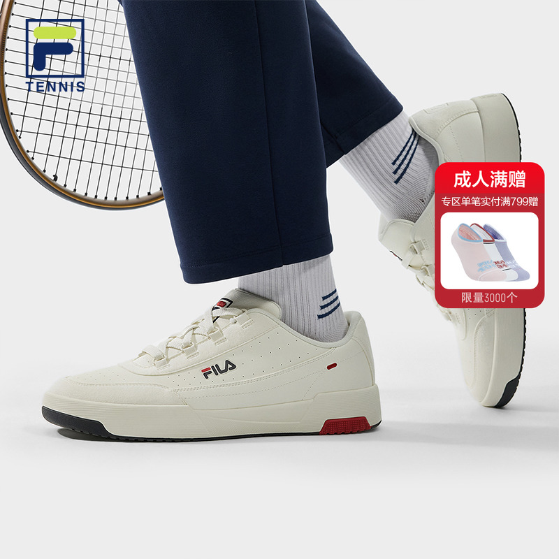 圆盾鞋|FILA斐乐情侣男通勤板鞋