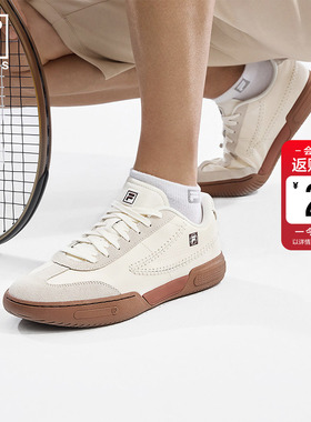 板鞋|FILA 斐乐男NETTO FX运动网球德训鞋薄底鞋休闲鞋小白板鞋子