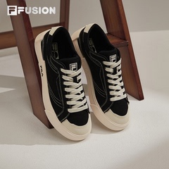 FILA FUSION 斐乐潮牌POP情侣帆布鞋女鞋休闲鞋运动鞋百搭男鞋子