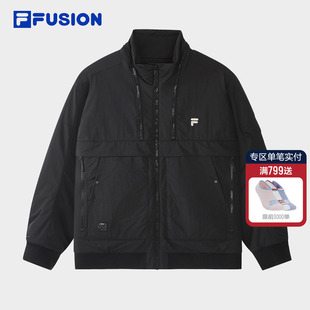 休闲宽松机能夹克外套 时尚 FILA FUSION斐乐潮牌棉服男2026春新款