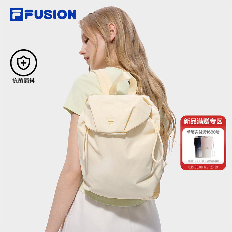FILA FUSION斐乐潮牌女包背包2026秋季新款轻巧精致双