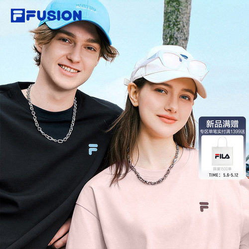 FILAFUSION情侣短袖T恤