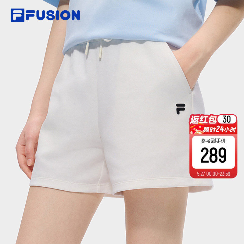 FILA FUSION斐乐潮牌情侣短裤2026夏季新款女裤多色休