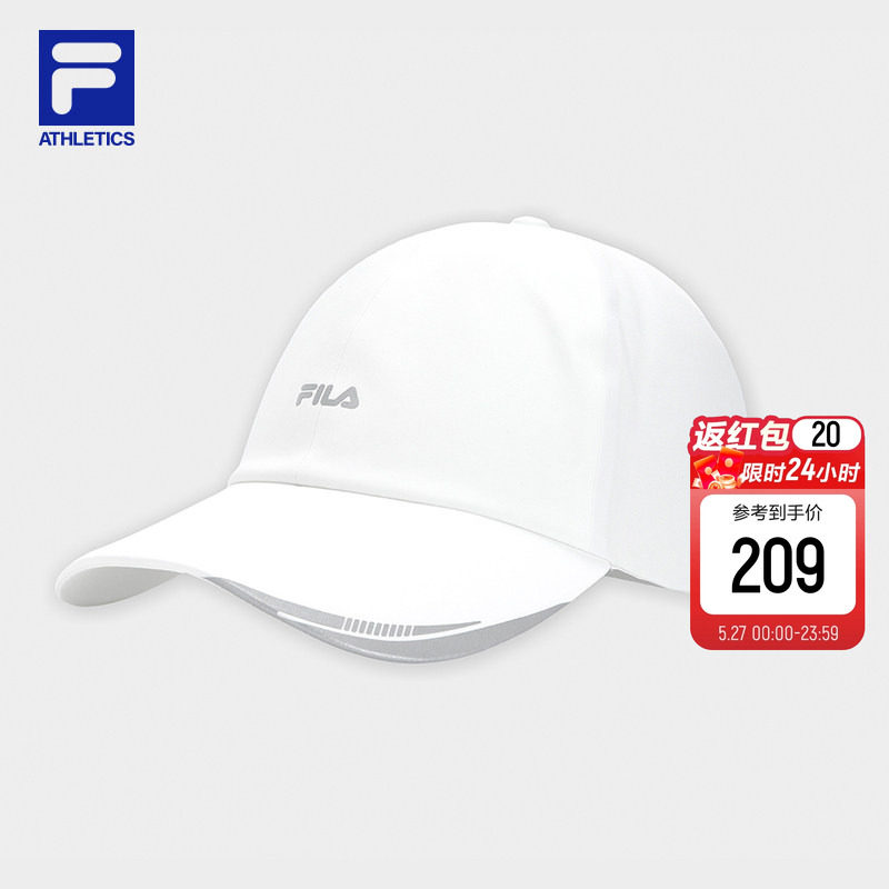 软顶棒球帽|FILA 斐乐官方男帽新款鸭舌帽时尚休闲运动帽遮阳帽