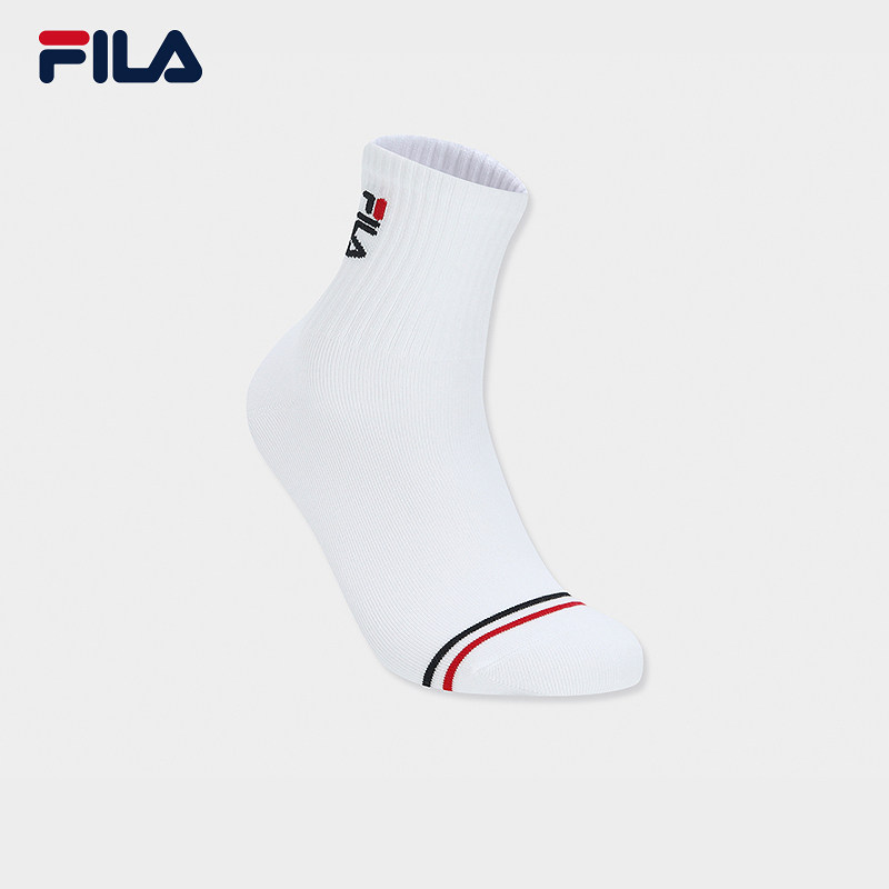 FILA斐乐男士休闲中腰袜