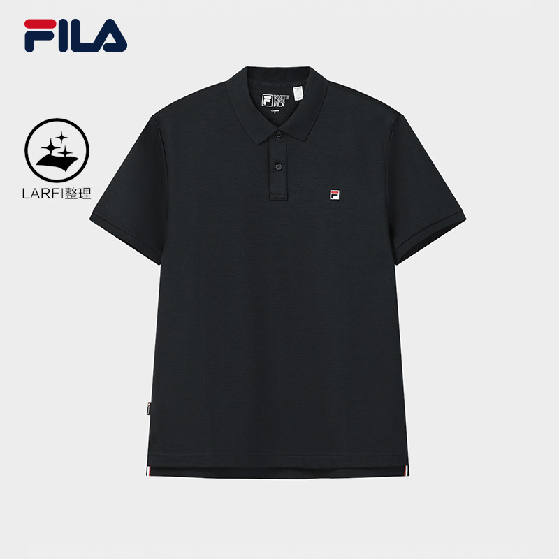 FILA 斐乐官方男子针织短袖POLO衫2026夏季新款简约通勤