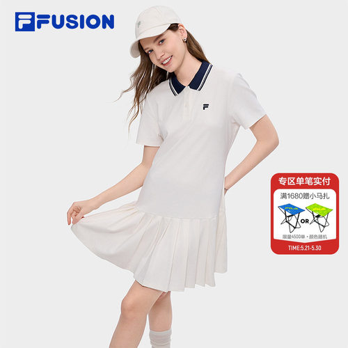 FILAFUSION斐乐潮牌连衣裙