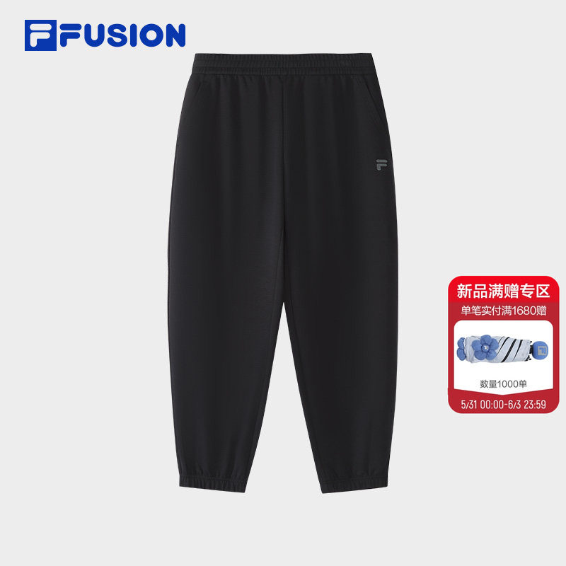 FILA FUSION斐乐潮牌男士针织长裤2026夏新款休闲裤子