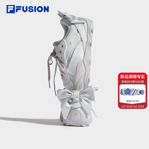FILA薄巧鞋丨FLORA蝴蝶结 FILA FUSION 斐乐女鞋芭蕾鞋新款德训鞋