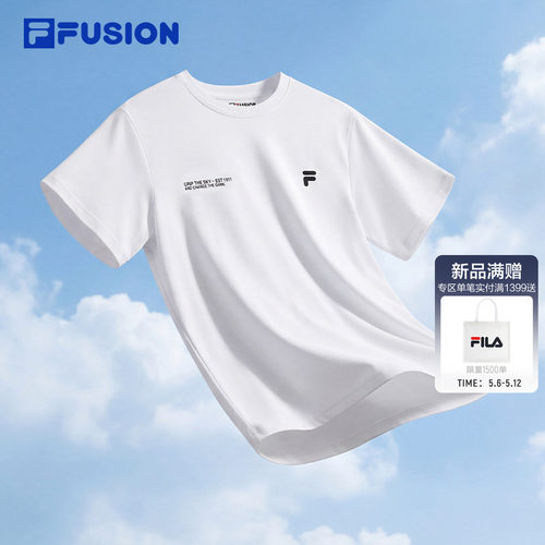 FILAFUSION斐乐潮牌短袖T