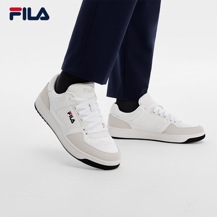 FILA 斐乐官方CHIC男鞋板鞋时尚圆盾鞋低帮休闲鞋百搭运动鞋男
