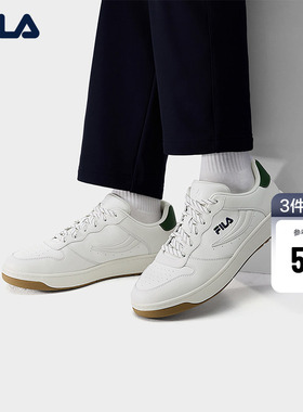 FX-100板鞋|FILA 斐乐官方男鞋小白鞋板鞋新款商务休闲鞋运动鞋子