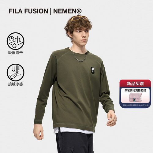斐乐NEMEN联名吸湿速干长T