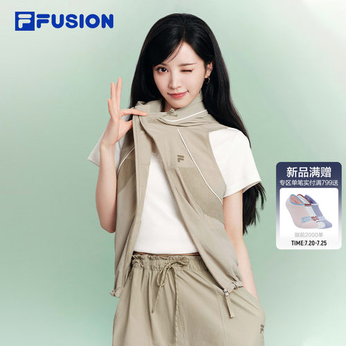 FILAFUSION斐乐女子梭织上衣