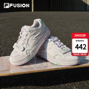 斐乐潮牌女鞋 板鞋 2026新款 BANK 厚底轻便运动鞋 FUSION 男鞋 FILA