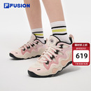 复古篮球鞋 2025夏季 新款 子 运动鞋 FUSION斐乐潮牌融裂鞋 FILA 女鞋
