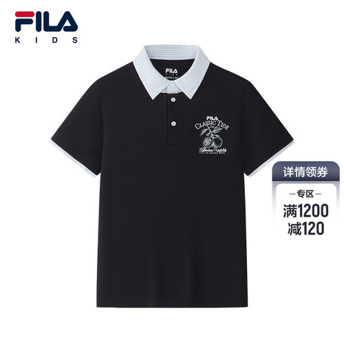 FILAKIDS斐乐短袖POLO