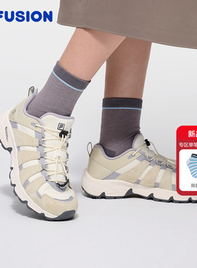 Como X丨FILA FUSION 斐乐潮牌ADAPTION新款登山鞋女鞋运动鞋子