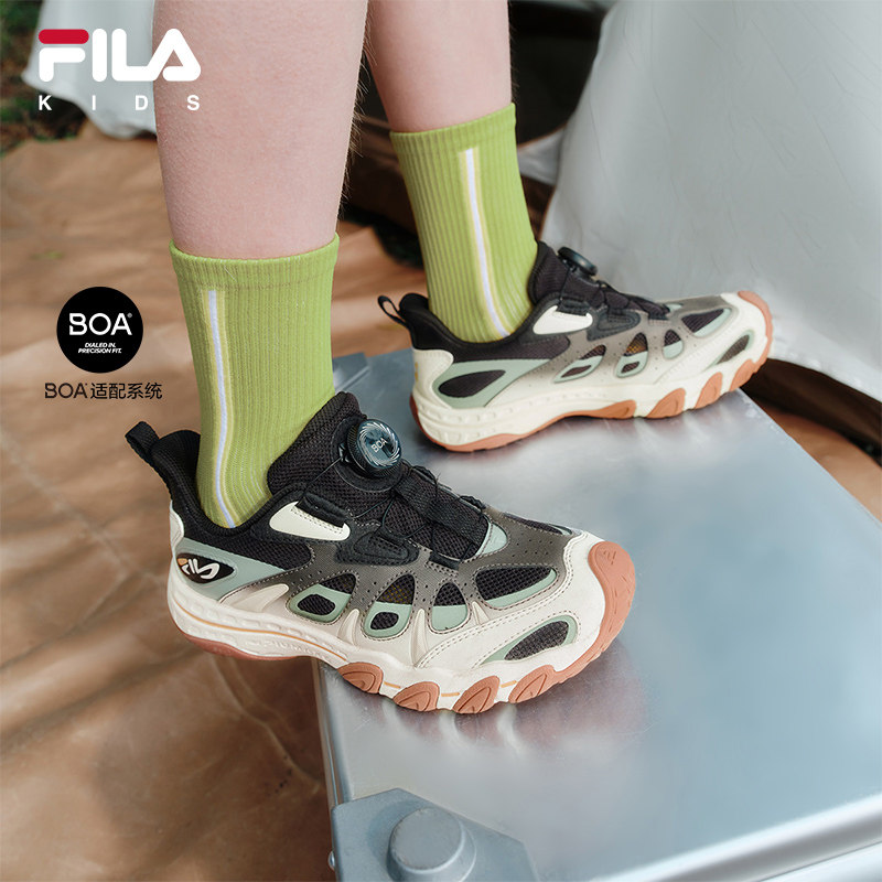 FILA KIDS斐乐童鞋儿童户外鞋2026夏季新款男女大童旋钮