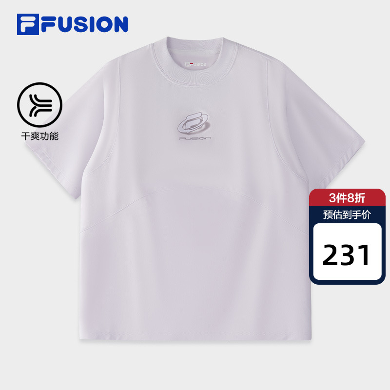 FILAFUSION斐乐女子短袖T