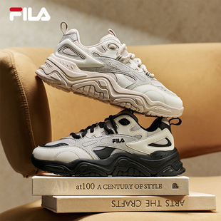 山丘鞋|女鞋FILA 斐乐官方老爹鞋2026春季新款鞋子休闲鞋运动鞋