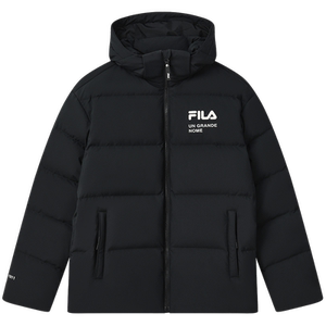 FILA 斐乐官方情侣短款羽绒服冬季宽松运动上衣保暖男女加厚外套