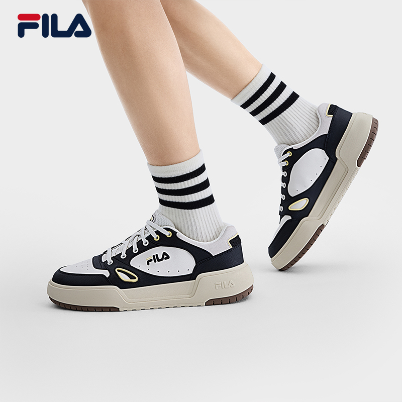 CAMPUS 1S|FILA 斐乐官方男子板鞋2026春新款方块鞋时尚休闲鞋