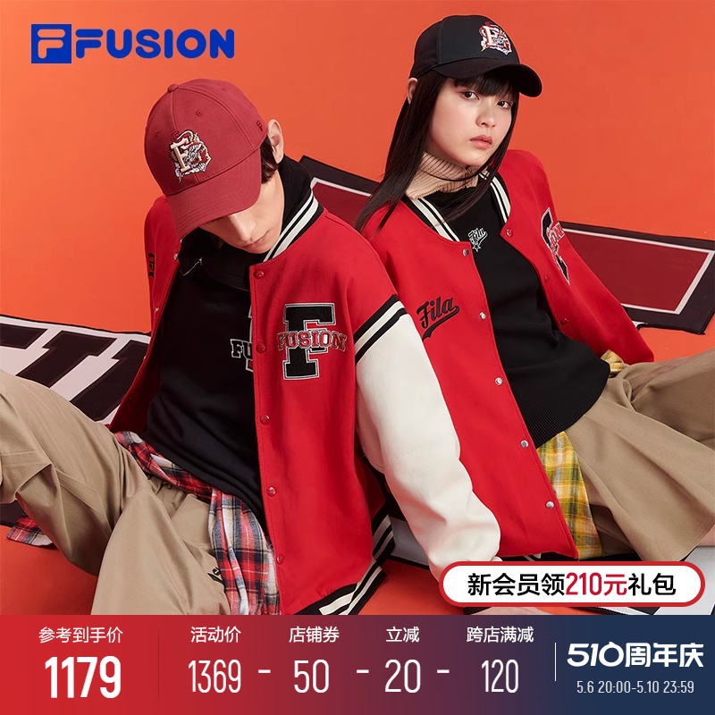 FILAFUSION斐乐潮牌棒球服