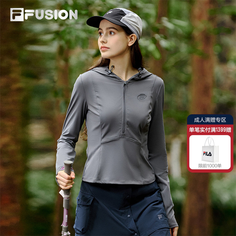 FILAFUSION斐乐女子长袖T