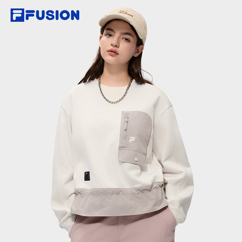 FILAFUSION斐乐潮牌针织套头衫