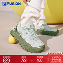 FILA FUSION斐乐潮牌硬糖女鞋 运动鞋 欧阳娜娜同款 2024春季 跑步鞋