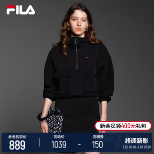 时尚 FILA 新款 Emerald斐乐女士连衣裙两件套2024春季 基础宽松裙子