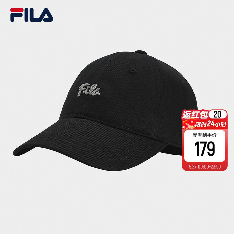 软顶棒球帽FILA 斐乐官方情侣款夏季新款休闲运动帽遮阳帽鸭舌帽