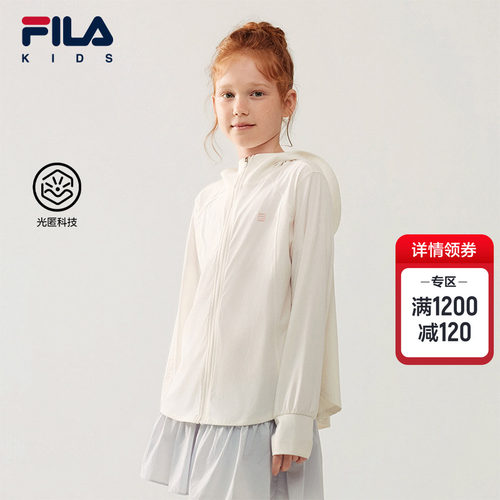 FILAKIDS斐乐女童针织上衣