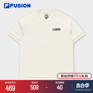 衫 T恤 2024夏季 FACETASM斐乐潮牌男子针织短袖 FUSION 新款 FILA