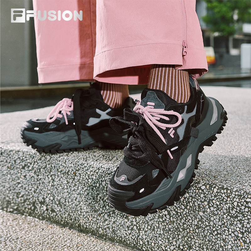 FILA斐乐硬糖老爹鞋厚底增高女鞋